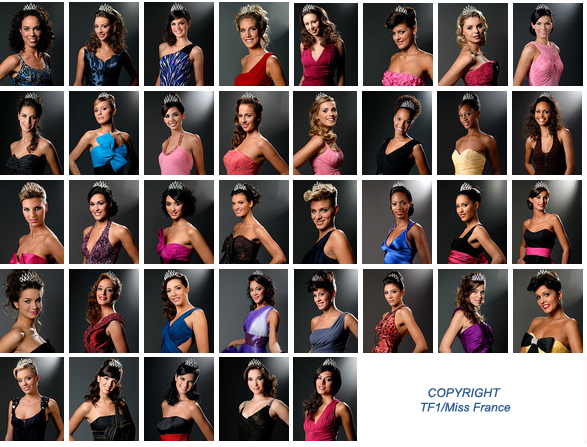 Miss France 2010 - candidates
