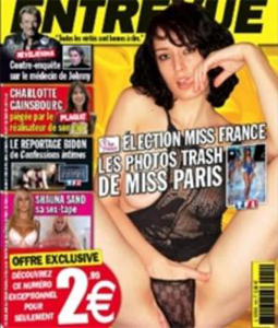 Miss Paris 2009, Kelly Bochenko nue dans Entevue (photos provocantes et sexy)